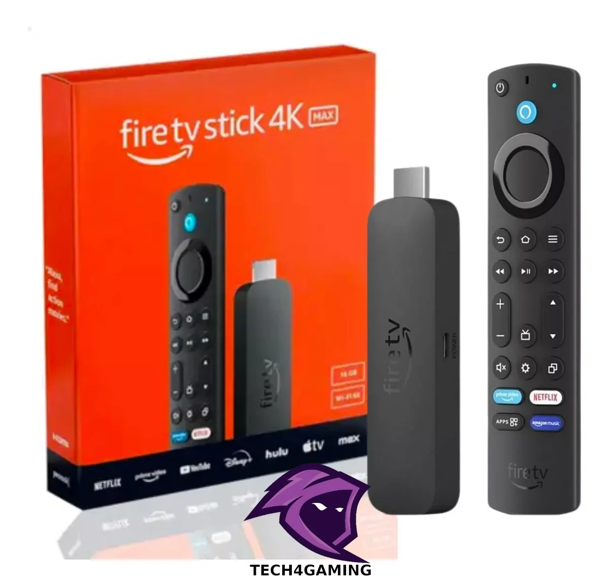 Amazon Fire TV Stick 4K Max 16GB | Streaming 4K UHD con Wi-Fi 6E y Alexa